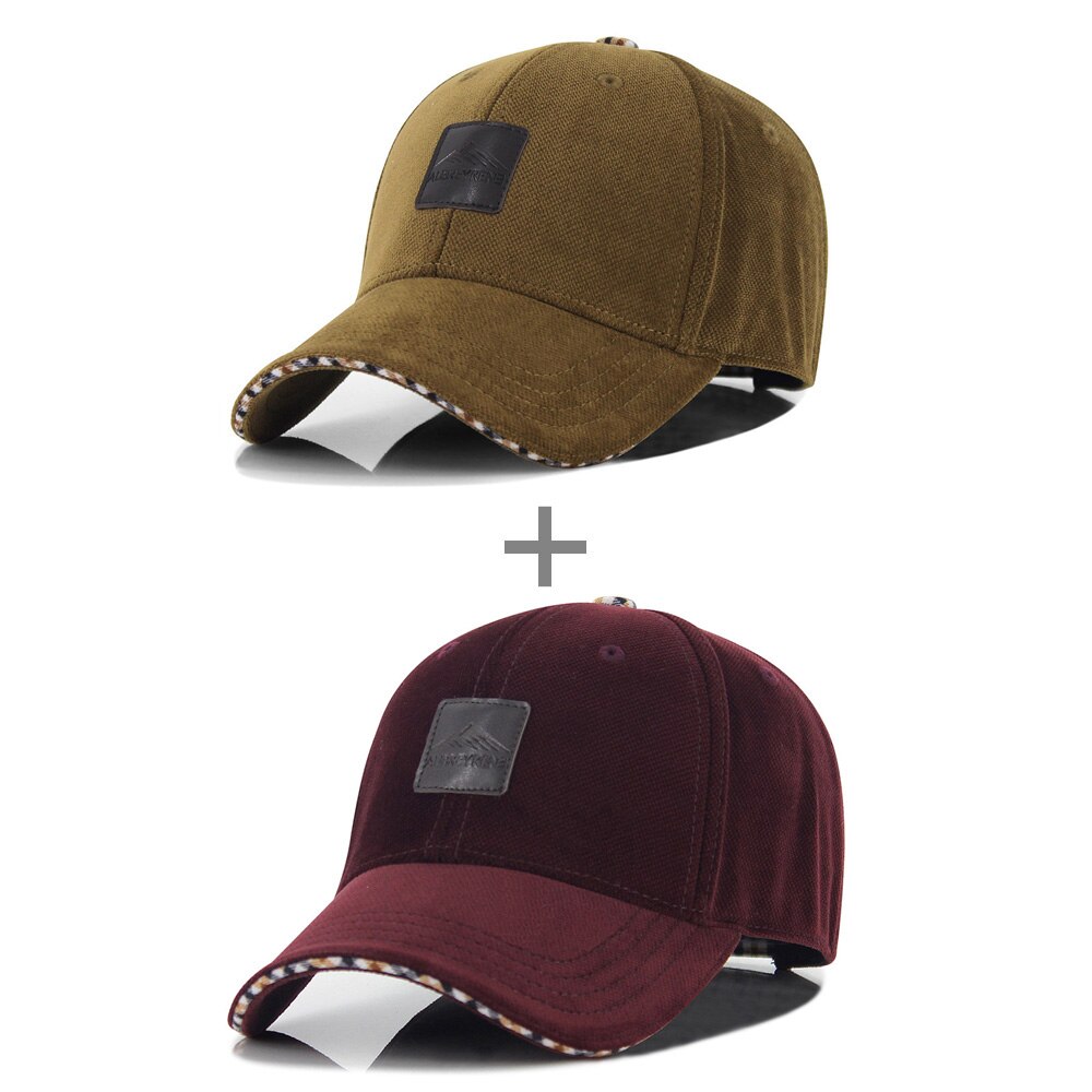 [AETRENDS] Winter Baseball Cap Caps for Men Trucker Hat 4 Colors for Choice Z-1937: Brown and Wine Red