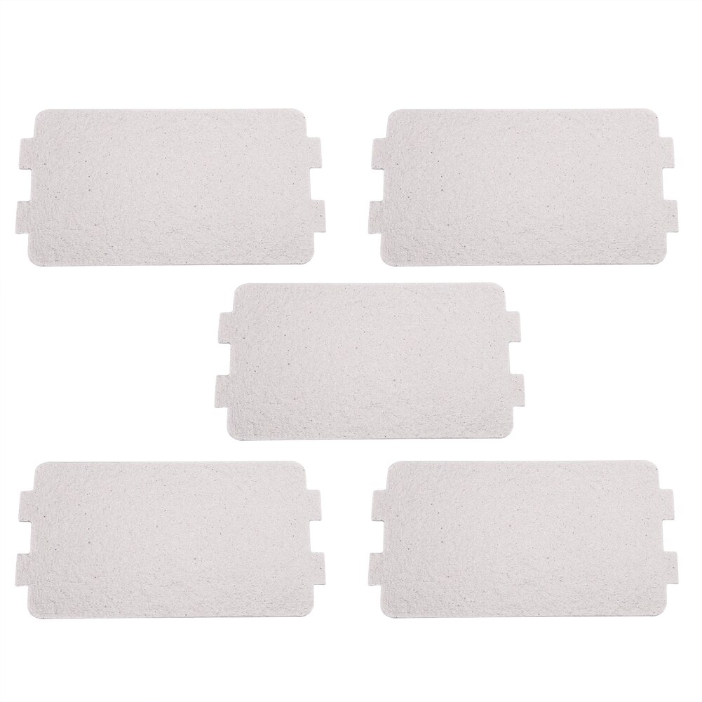 5Pcs Magnetron Mica Plaat Vel Vervanging Repareren Accessoires Voor Kleine Apparaat Keuken Koken Apparaten Onderdelen