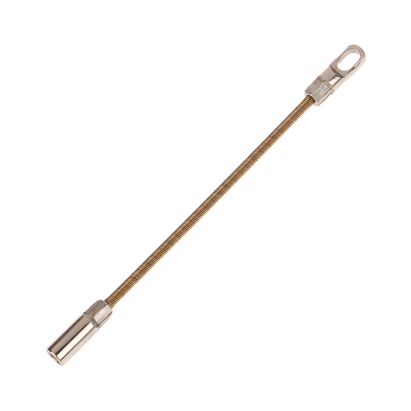 Guide de filetage automatique pour électricien, tête de connecteur, Guide de filetage, câble métallique, enfileur élastique, extracteur de câble, accessoires pour la réparation: Marron