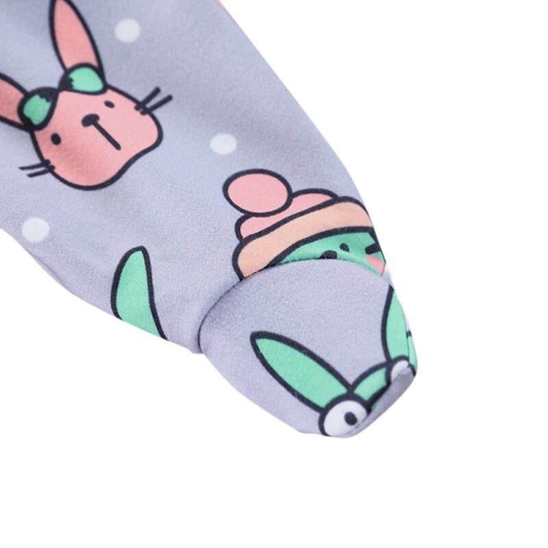 Baby Jongen Meisje Rompertjes Lange Mouwen Hooded Katoen Leuke Cartoon Konijn Oren Outfits Jongens Meisjes Jumpsuit Lente En Herfst