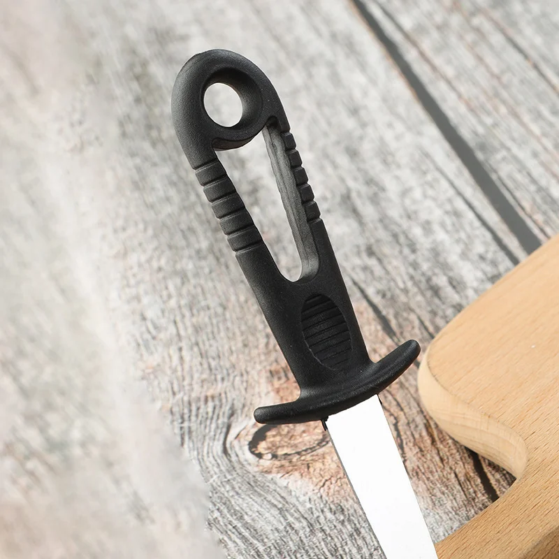 Edelstahl-Austernwerkzeug, Meeresfrüchtelmesser für sterben Öffnung von Meeresfrüchten, Mehrzweck-Hebelmesser, Öffnung von Austern und Schalen direkt