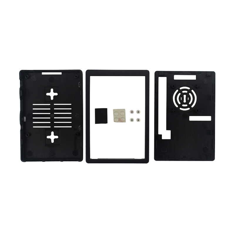 Raspberry Pi 3 Model B+ 3.5inch LCD screen ABS Case RPI 3 Model B+Black Case Plastic Box Shell for Raspberry Pi 3B Plus/3B