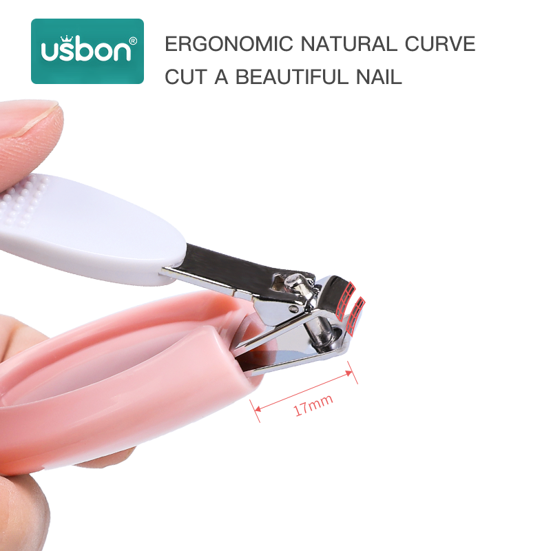 Usbon 5 teile/satz Tragbare Baby Nagel Clipper Trimmer Baby Schere Set Infant Gesundheit Pflege Kit Infant Pflege Pflege Nagel Clippers