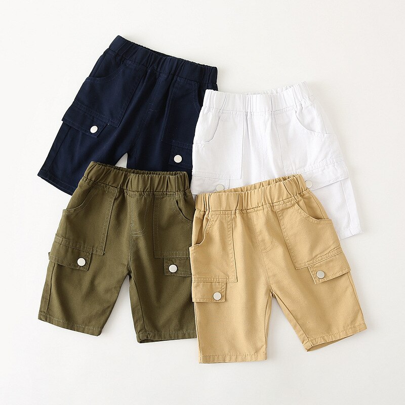 Pantalons d'été pour garçons | Pantalons pour enfants, vêtements pour garçons, Shorts pour enfants, pantalons Cargo pour l'été solides,