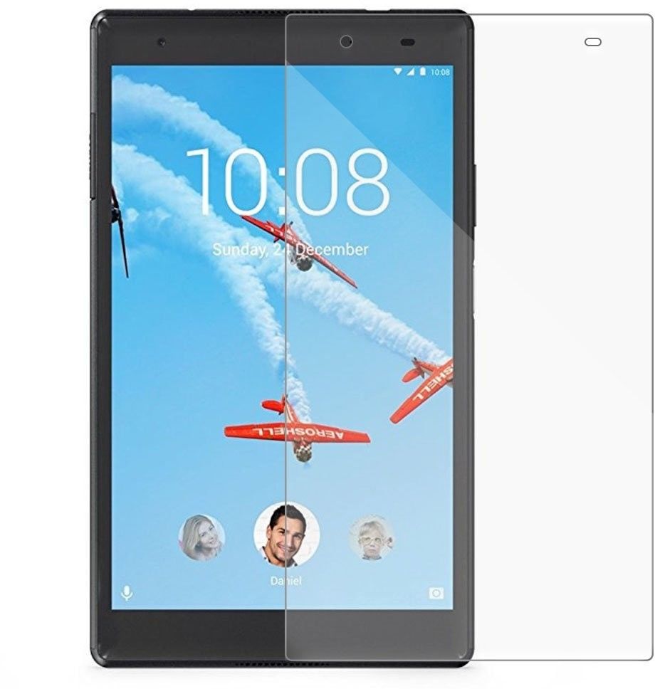 Pour Lenovo Tab 4 8 Plus TB-8704X TB-8704F TB-8704N Housse Folio PU Étui En Cuir pour Lenovo Tab4 8 Plus Étui Pour Tablette: tempered glass