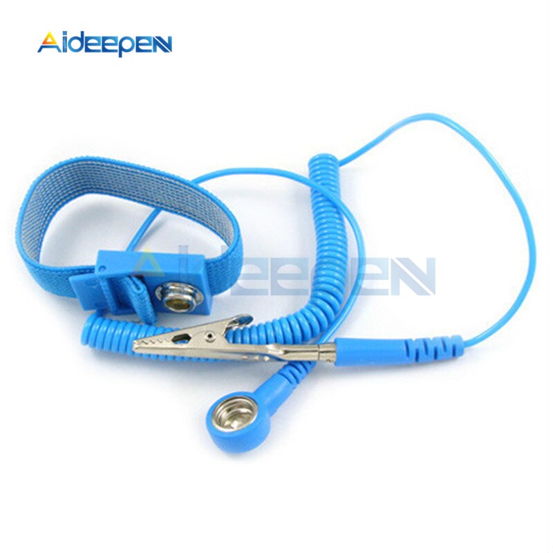 Einstellbare Anti Statische Armbinde erfüllen ESD Kabel Handgelenk Band Gurt Hand Erdung Draht kabellos kabellos Clip