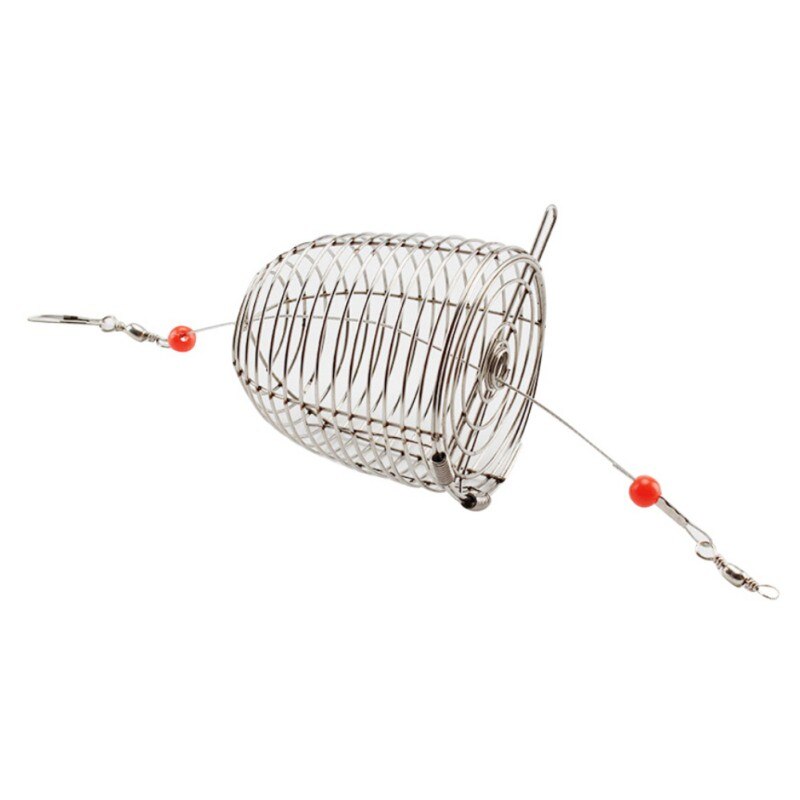 Gambas para Alimentación de Mascotas ornamentos de alimentación de verduras duraderas cestas de alimentación mascotas acuáticas de acero inoxidable acuario cristal alimentador de gamba: Default Title
