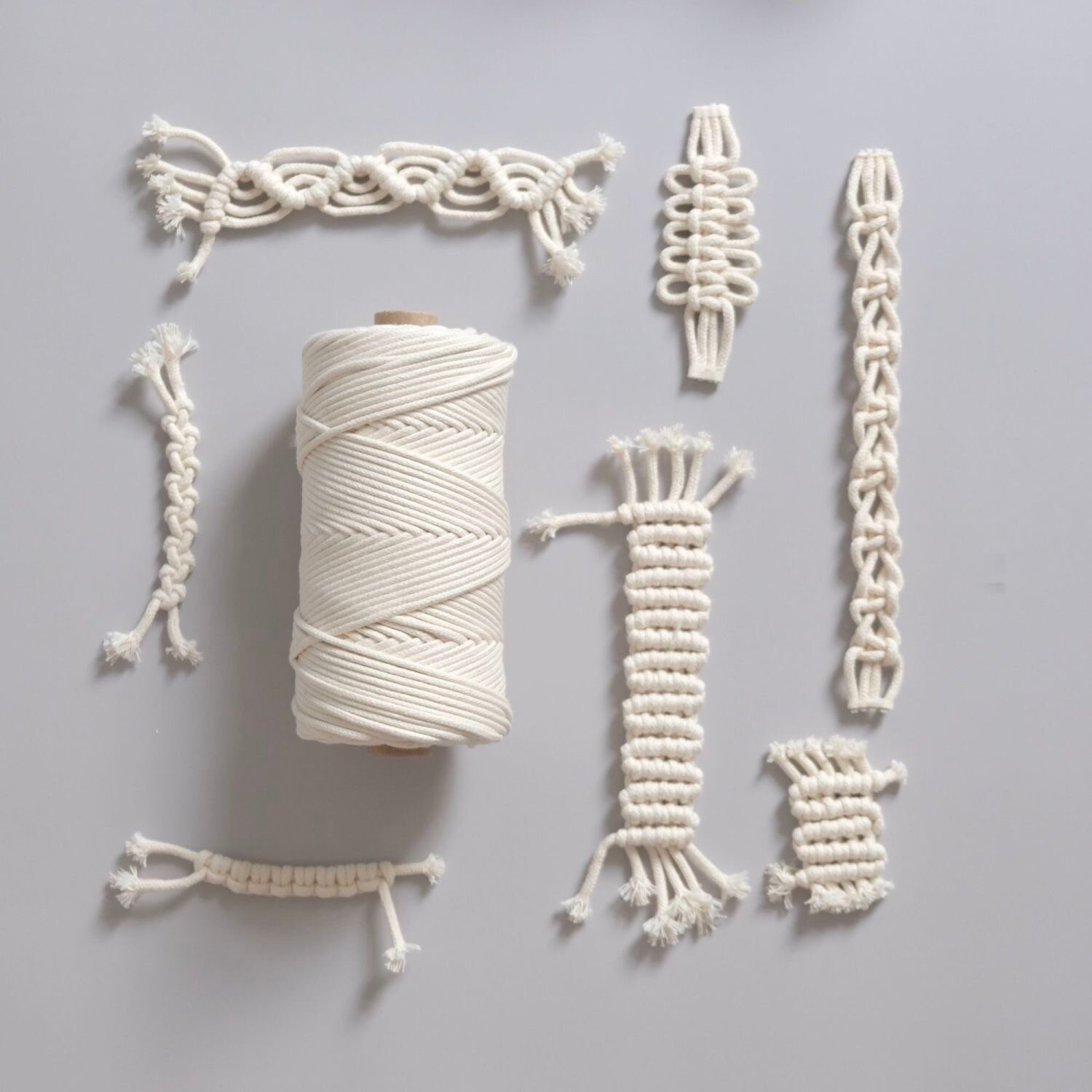 Macrame Cord Wall Hangings Cotton Rope Twine String Ribbon Crafts DIY Dream Catchers 1/2/3/4/5/6/8/10mm Handwork Home Decoration