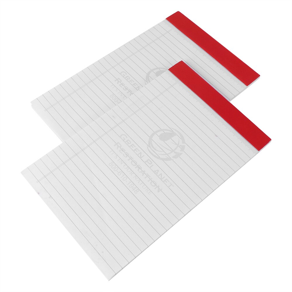 2 Pcs American A5 Tearable Memo Pad Notebooks For Warehouse Office Staffs