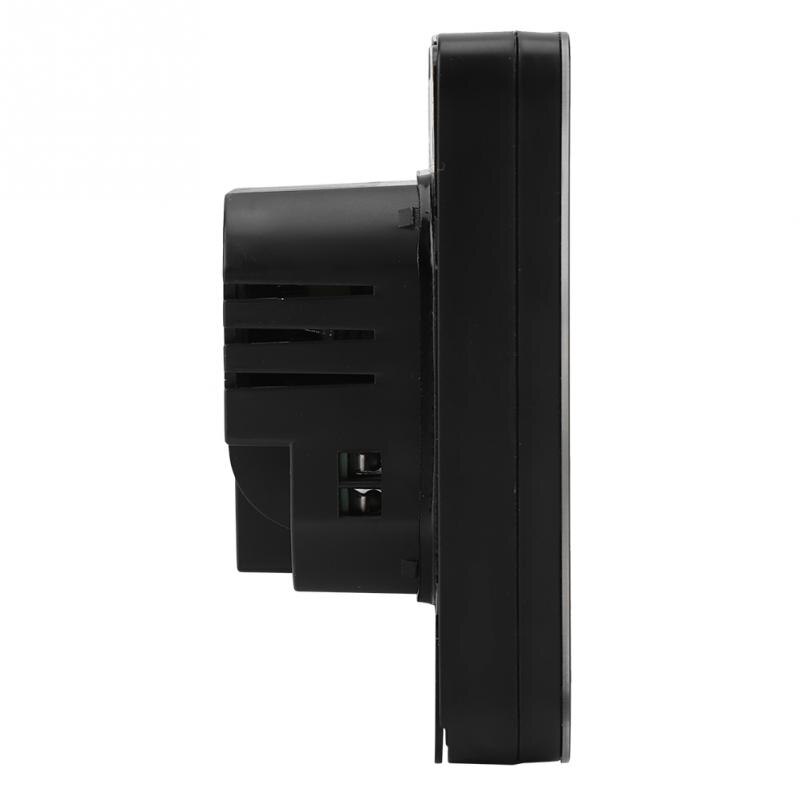 Black Thermostat Smart WIFI Programmable Heating Thermostat Digital LCD Wirless Temperature Controller