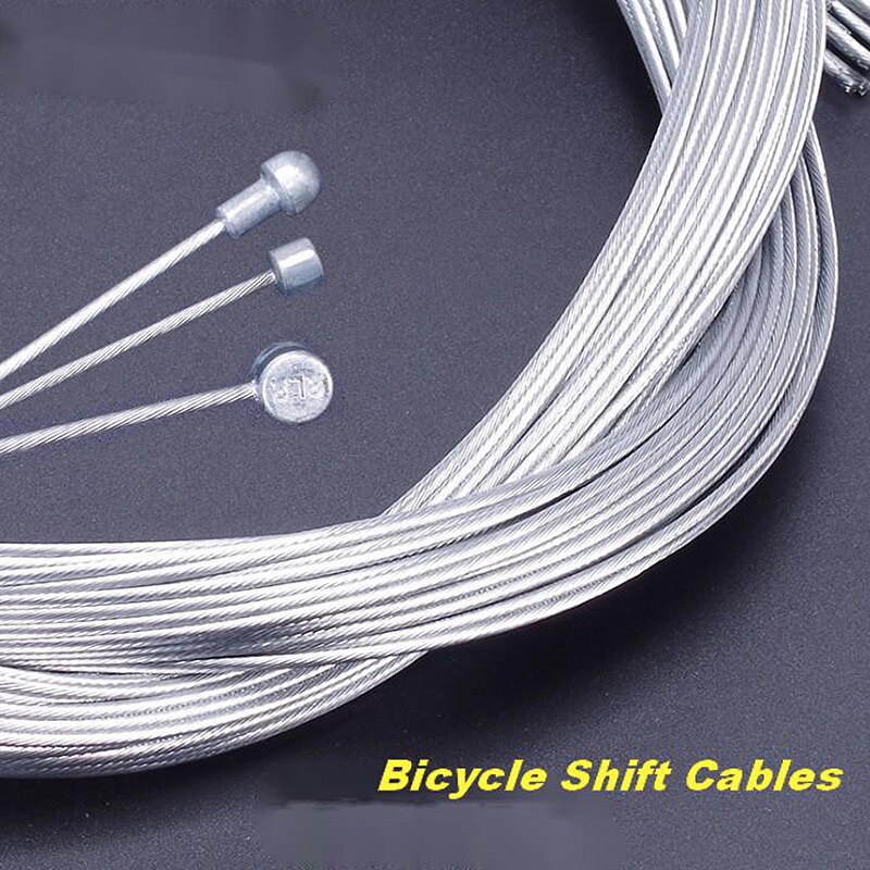 1pc cabos de mudança de bicicleta montanha estrada bicicleta shift interior cabo de aço inoxidável desviador acessórios da bicicleta