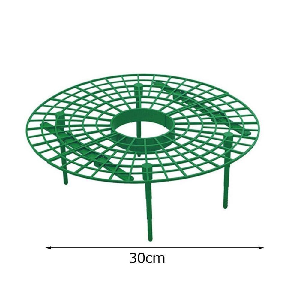 30 * 30cm jordbær stativ rammeholder balkong plantestativ frukt støtte plante blomst klatring vintre søyle hagestativ