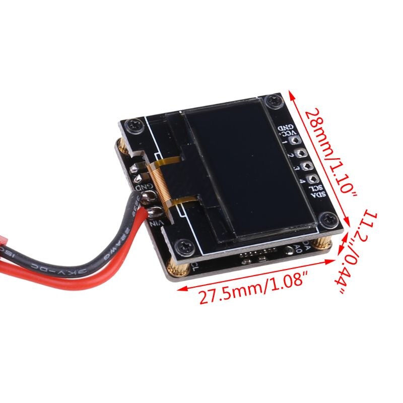 Analyseur de spectre Portable haute sensibilité 2.4G bande OLED affichage testeur mètre 28TC
