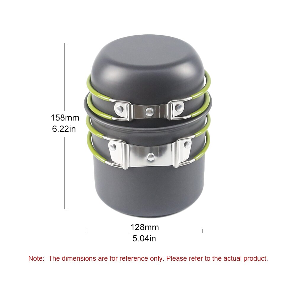 X-eped travel camping köksredskap kit matlagning set ultralätt utomhus servis set turism utrustning för vandring picknick