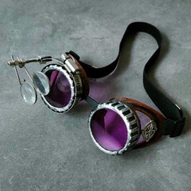 Retro skibrillen vintage steampunk brillen motorbrillen voor dames en heren  n0hf