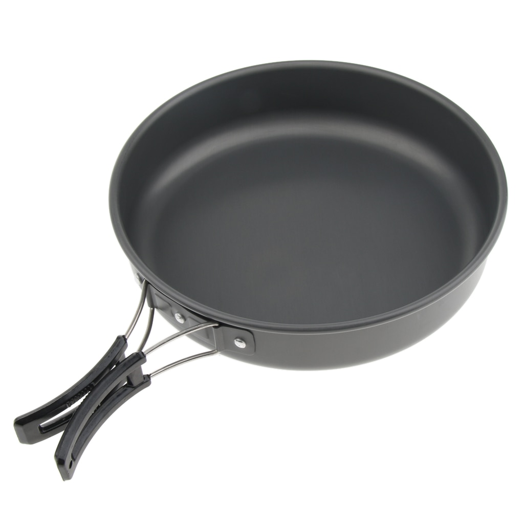 Draagbare Vouwen Non Stick Koken Koekenpan En Pot Voor Camping, Backpacken En Buiten