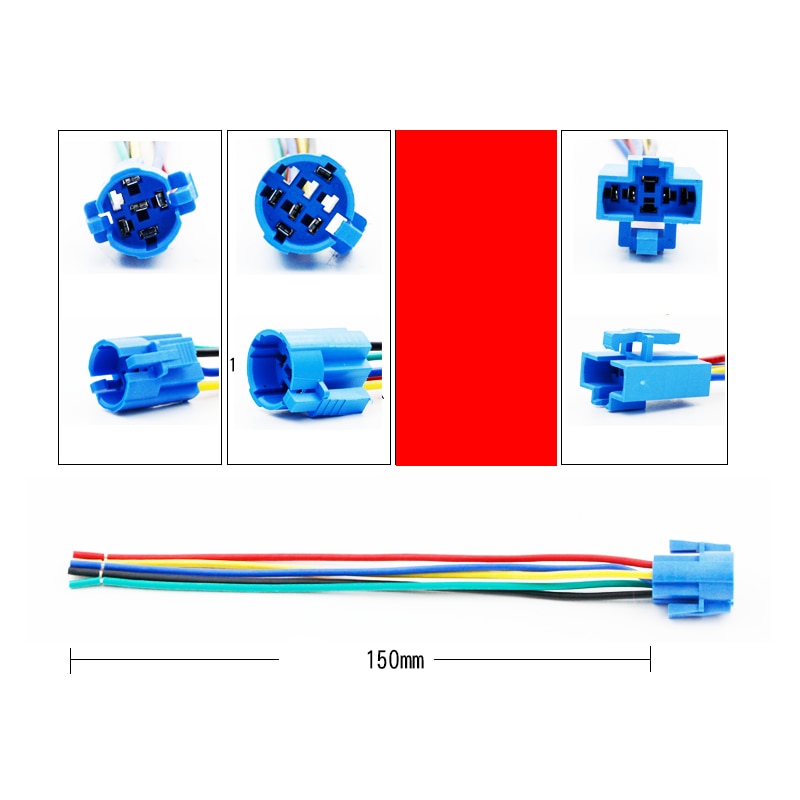 12mm 16mm 19mm 22mm 25mm Cable Socket for Metal Push Button Switch Wiring 2-6 Wires Stable Lamp Light Button