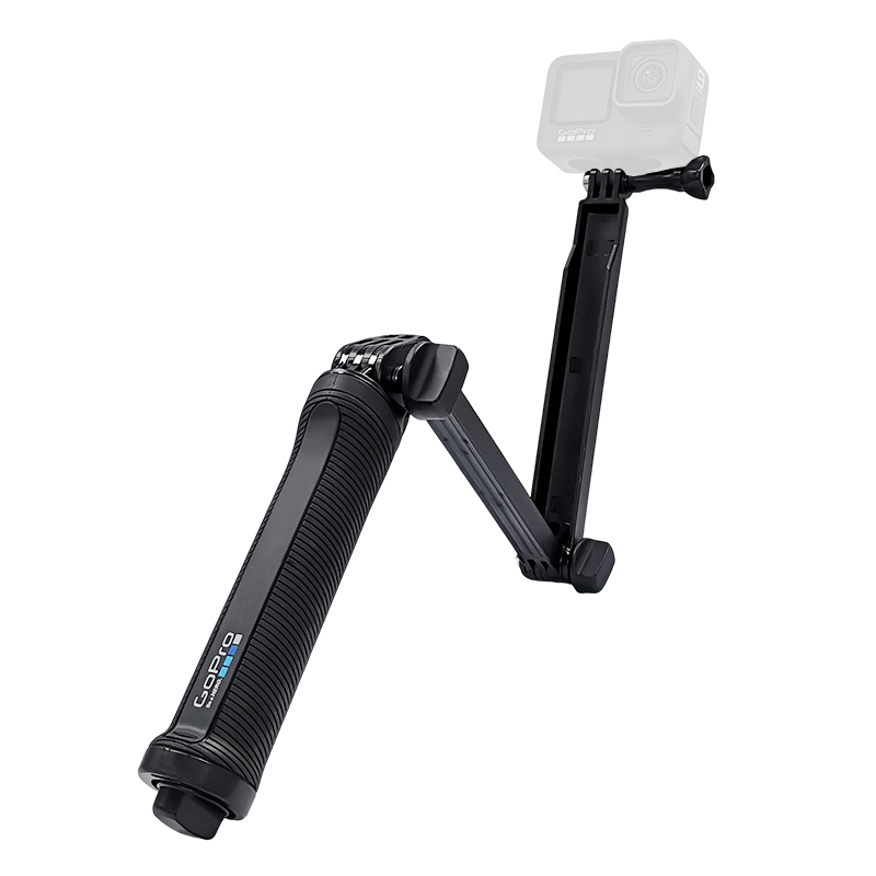 GoPro 3-Way HERO 12, 11, 10, 9, 8, 7, 6 MAX, cámara de acción, accesorios originales, palo de Selfie impermeable, trípode Go Pro, agarre de mano flotante: Default Title