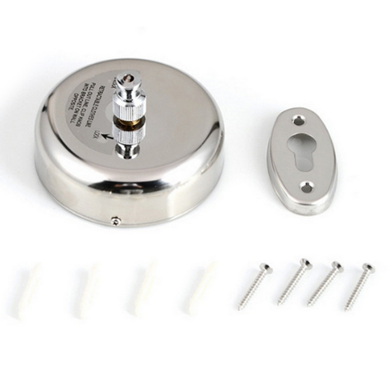 Wall mount 304 Stainless Steel Clothesline Folding Clothes Horse Extendable Laundry Hanger Retractable Drying Rack Clothes Rope