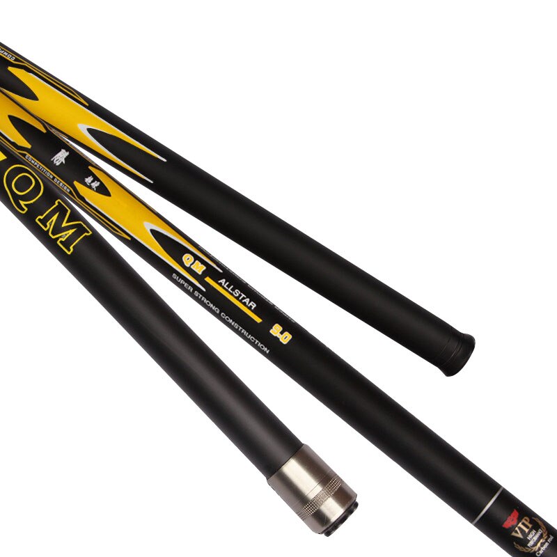 Surlongueur 8M 9M 10M 11M 12M carpe canne à pêche télescopique en carbone canne à pêche Poewr canne à main tout mangeoire canne à pêche Olta GAN012