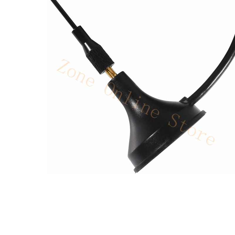 Neue FM-Stereo-Antenne mit Magnetfuß, 75 Ohm männlicher FM-Antennen-Bausatz für Stereo-Empfänger, Tisch-Radio-Empfänger