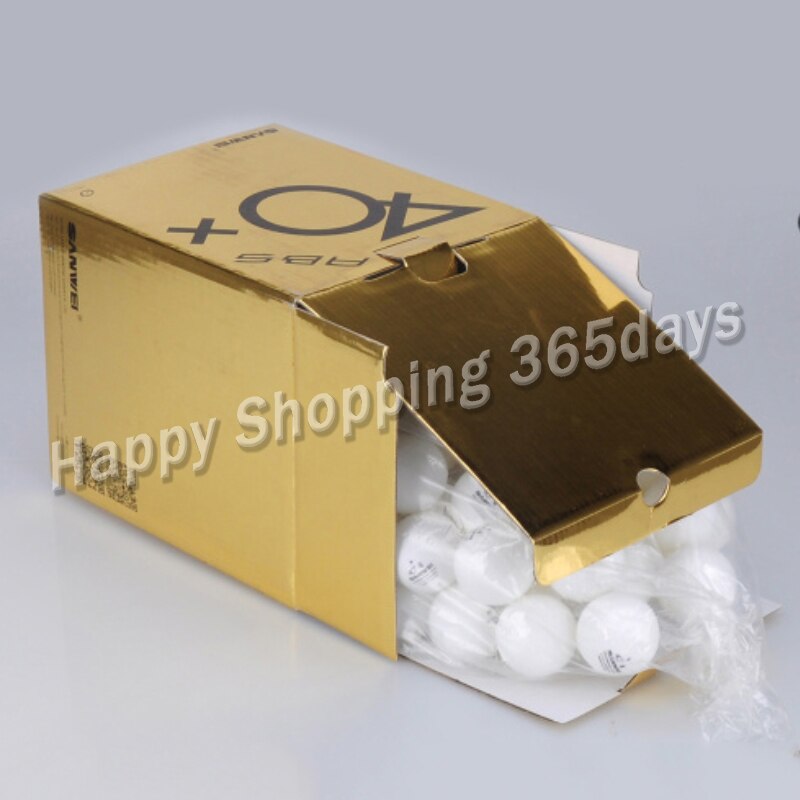 SANWEI 1 Estrella 40 + Material Seamed PP pelota de tenis de mesa/pelota de ping pong