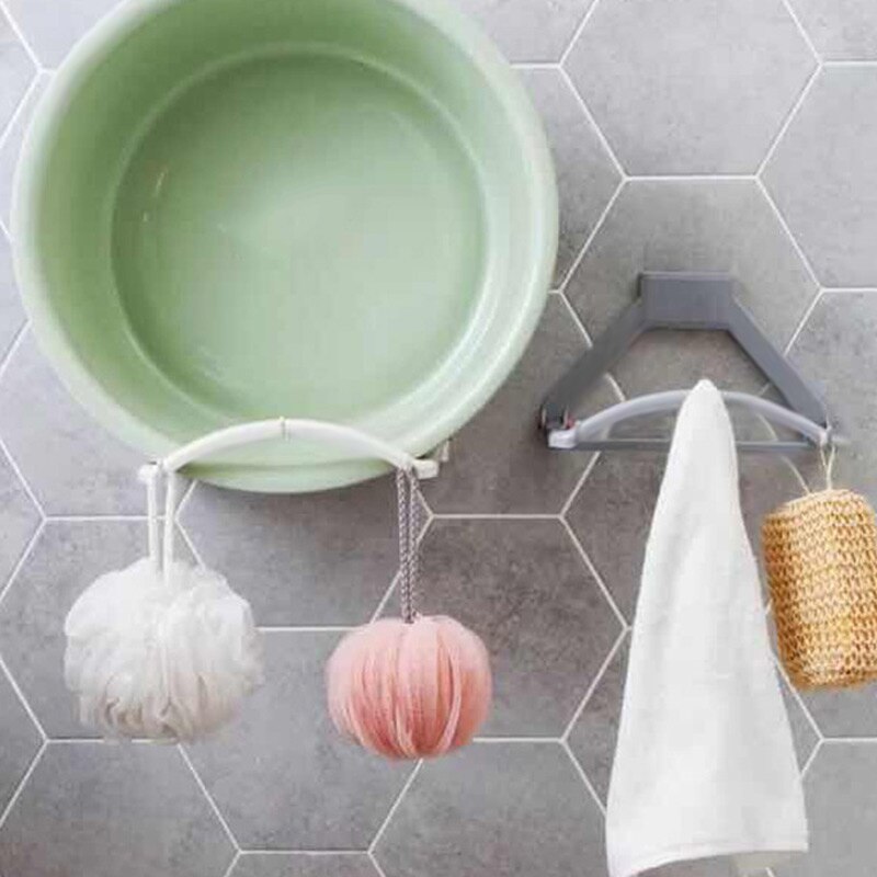 Bathroom Washbasin Rack Automatic Rebound Basin Rack with Suction Cup for Basin Hanging H99F