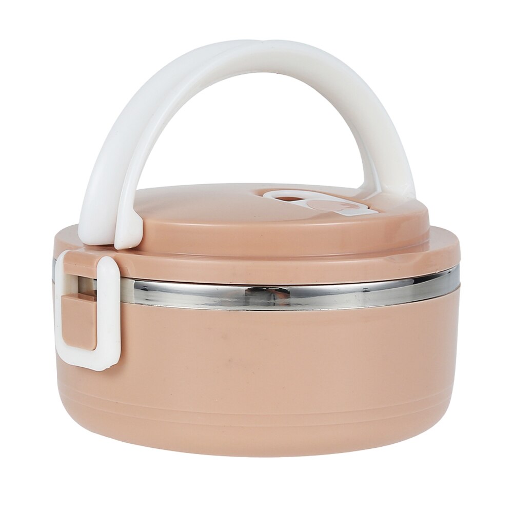 Lunchbox Thermische Voedsel Container Bento Box Thermos Rvs Lunchbox Voor Kinderen Draagbare Picknick Home Office: Nordic pink / 2