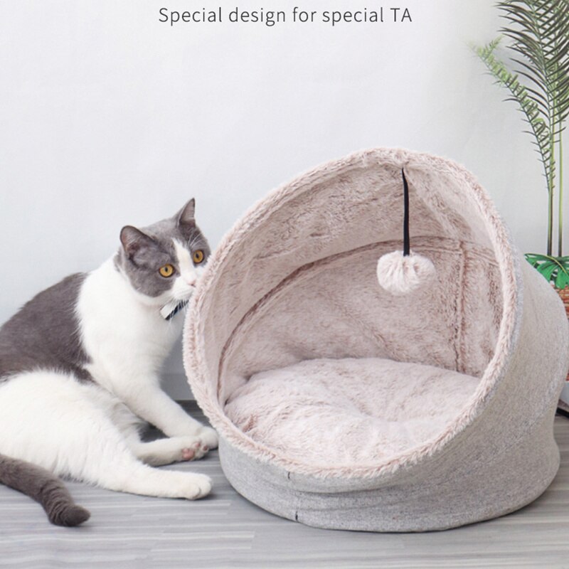 round-plush-cat-bed-house-cat-mat-winter-warm-slee-vicedeal