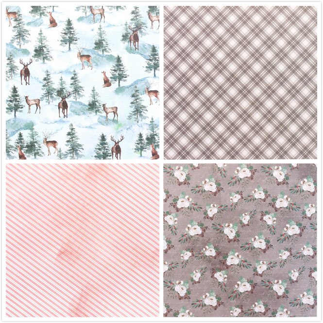 KSCRAFT 12 Sheets Happy Scrapbooking Pads Paper Origami Art Background Paper Card Making DIY Scrapbook Paper Craft