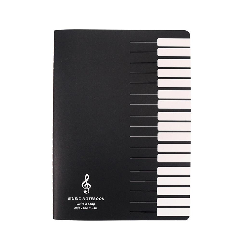 18 Sheets Music Practice Notebook Piano Violin Book Universal Five-line Notebook Random Pattern: Default Title