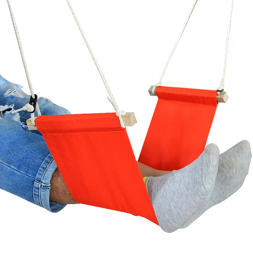 Polyester Fuß Rest Schreibtisch Hängematte, Mini Büro Unter Schreibtisch Fuß Rest Stehen Fuß Hängematte, Einstellbare Schreibtisch Füße Hängematte: 01