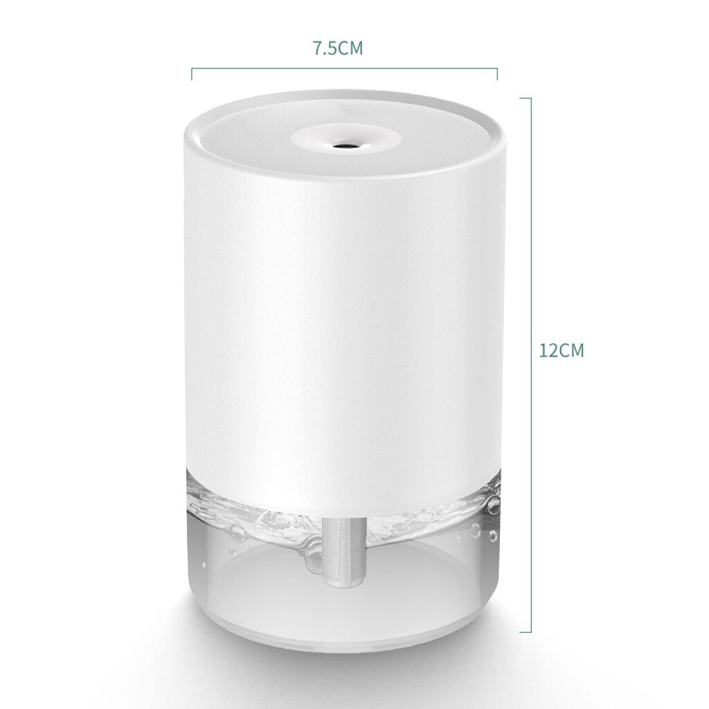 4 #320ml Nebel Meker Usb Mini Luftbefeuchter, 320ml Kleine Kühlen Nebel-luftbefeuchter Usb Persönlichen Schreibtisch Luftbefeuchter cool-nebel Laufrad