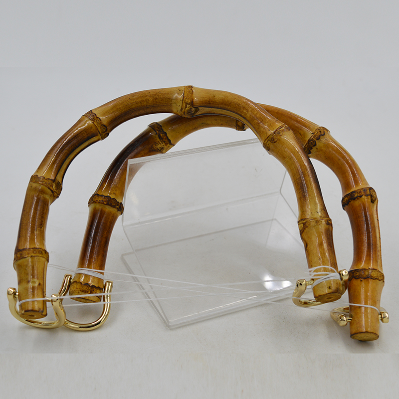 Bamboo Purse Handle China Nature Bamboo Bag Handle OEM DIY Purse Frame Nice Bamboo Handle