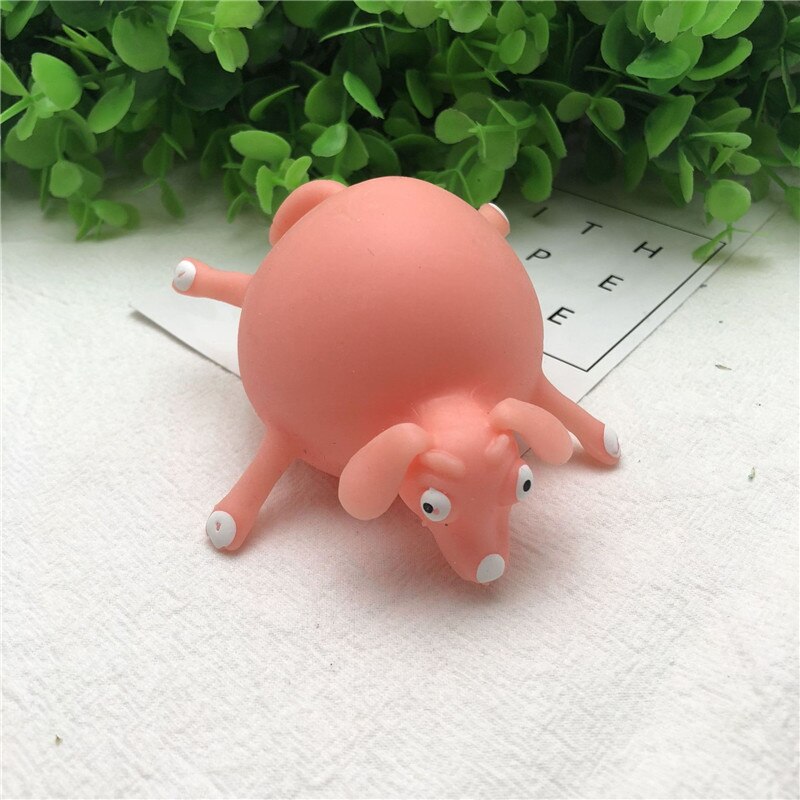 11 stili Divertente Squishy TPR Che Soffia Animale Spremere Anti-stress In Gomma Morbida Giochi Gonfiabili Palla Giocattoli Per I Bambini I Bambini G: puppy