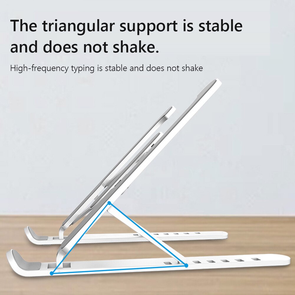 Laptop Stand Voor Macbook Pro Notebook Stand Opvouwbaar Aluminium Legering/Plastic Tablet Stand Beugel Laptop Houder Voor Notebook