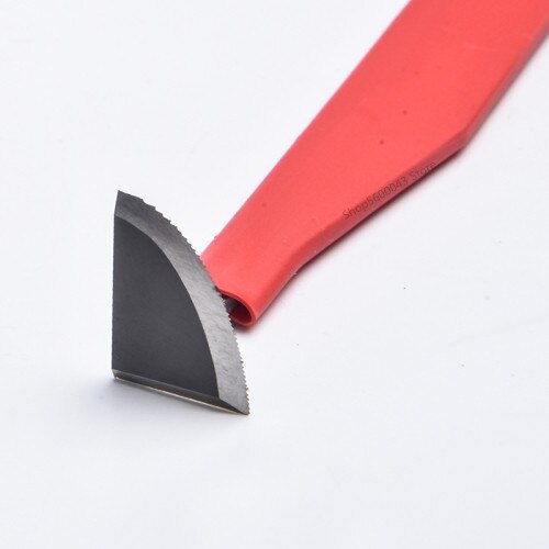 Herramienta de corte de acero de tungsteno con dientes afilados, cuchillo de acero de tungsteno, herramienta de modelado de recorte áspero de cerámica DIY, herramienta de escultura de barro: No.7