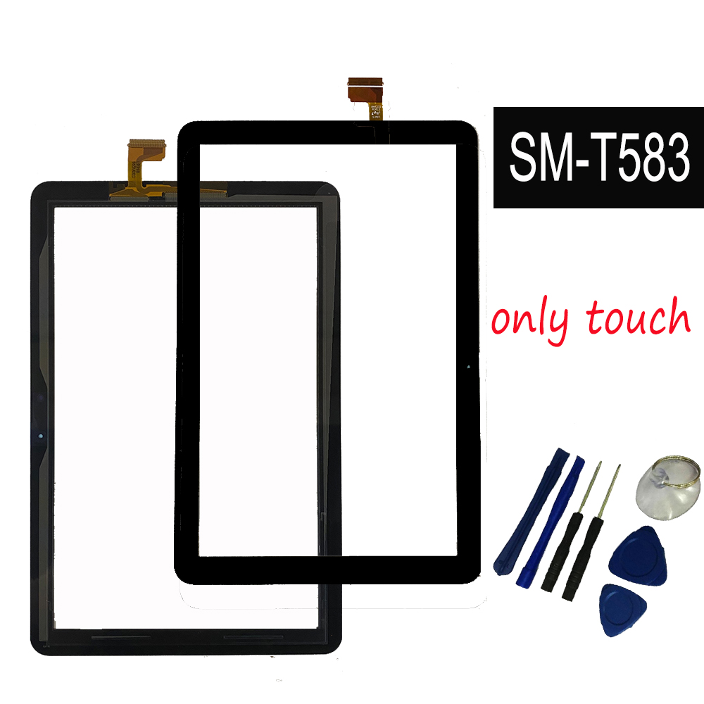 Do Samsung Galaxy Tab Advanced 2 T583 SM-T583 z ekranem dotykowym szkło Digitizer + narzędzia