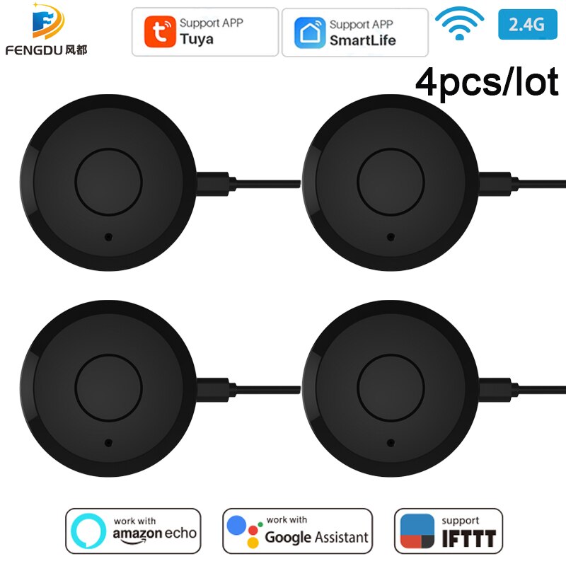 Kleinste Mini Wifi Smart Ir Afstandsbediening Smart Home Compatibel Met Alexa, Google Assistent, Ifttt, smart Leven, Tuyasmart