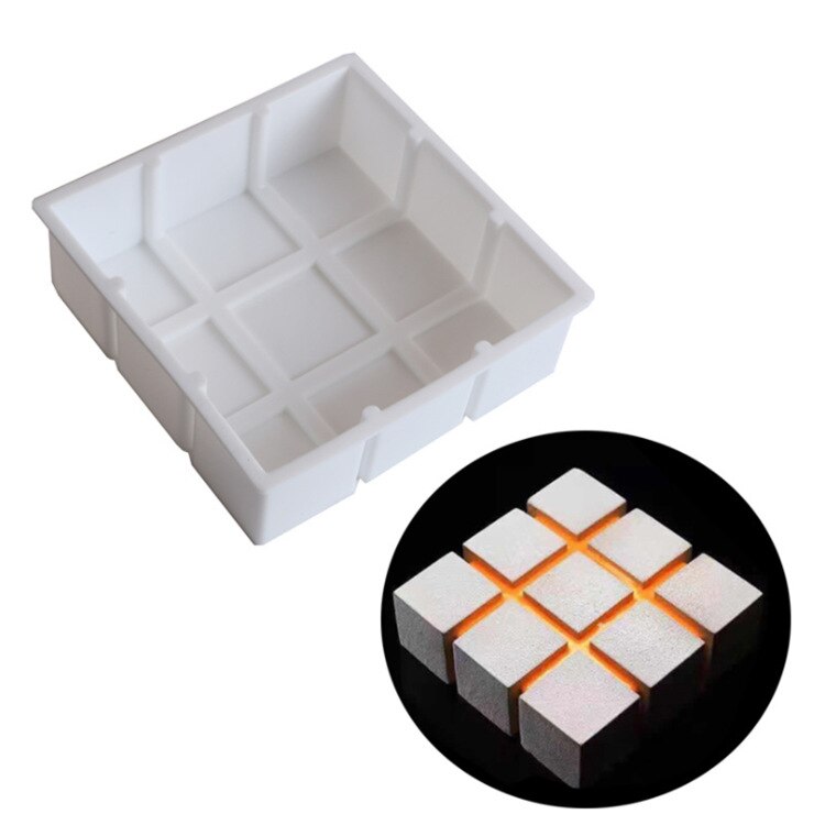 3D Geometrische Silicone Mold Cake Dessert Muffin Bakken Tools Voor Chocolade Mousse Chiffon Mallen Gebak Art Decor