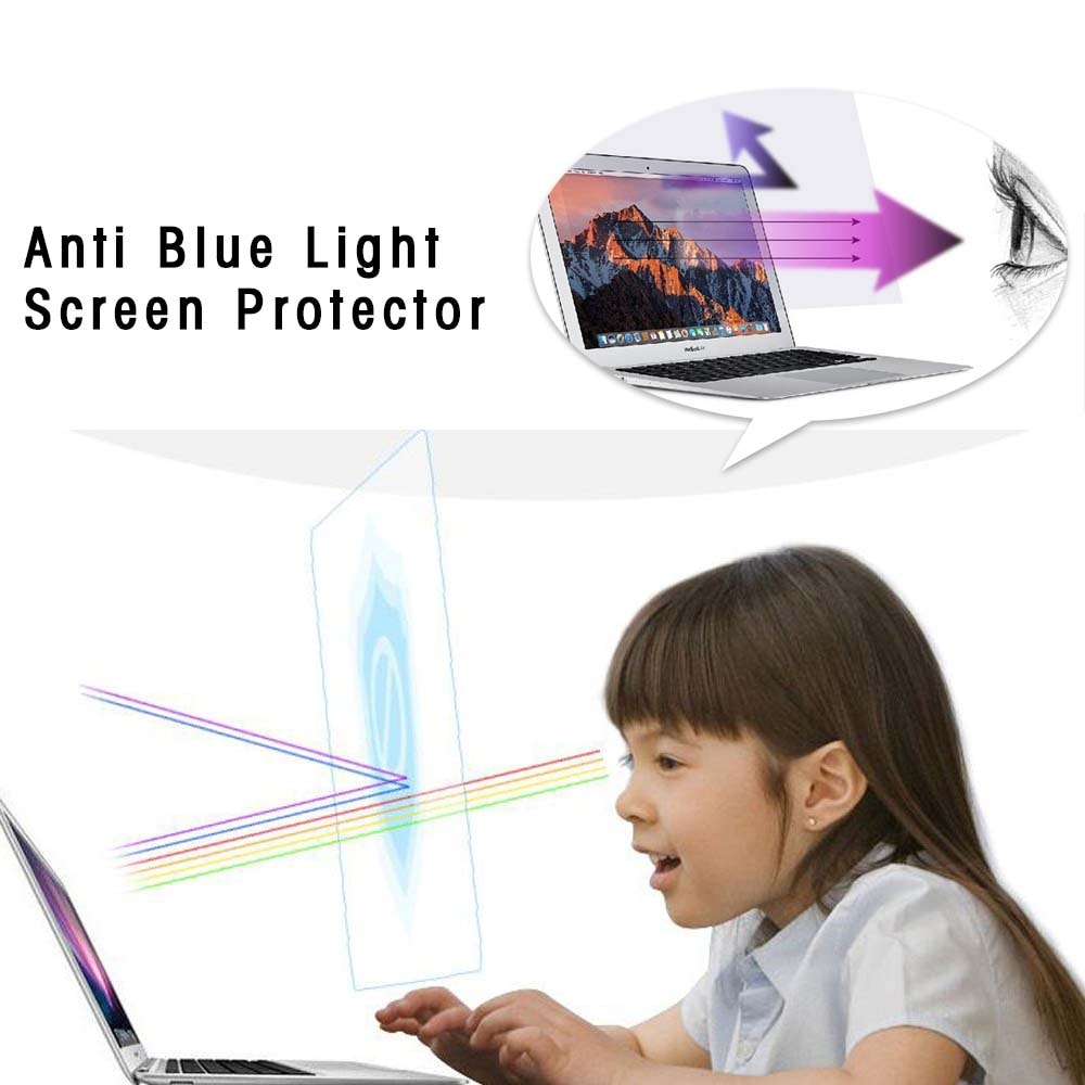 KK &amp; LL-Película protectora de pantalla Lcd para Apple Macbook Air, Protector de pantalla transparente de 13 pulgadas (A1369 A1466), color blanco, A1342