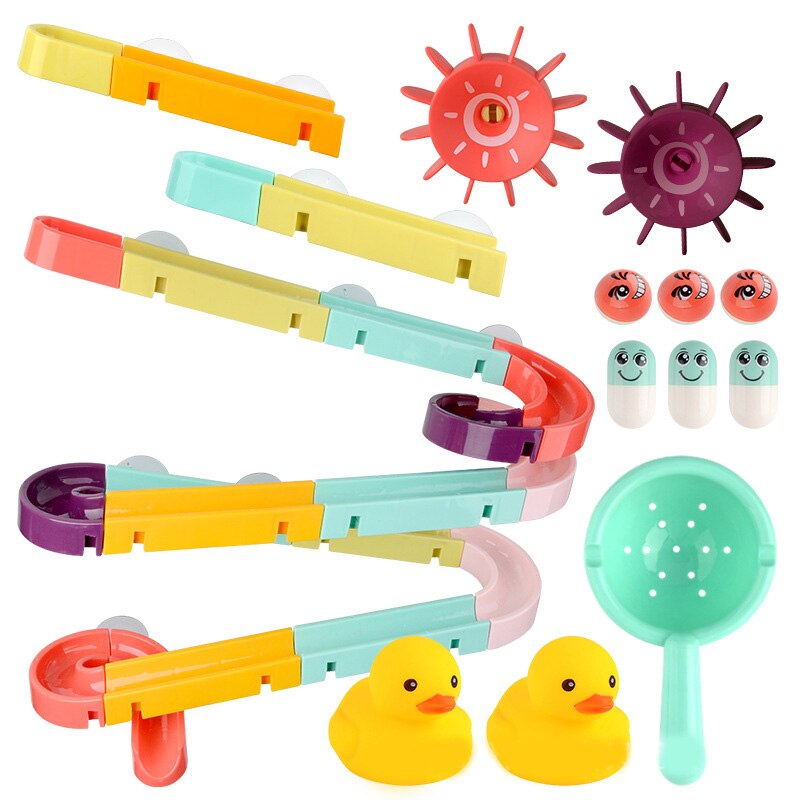 Baby Bath Spray Water Track Toy Swimming pool waterfall Toys Kids Bathroom Bathtub Toys