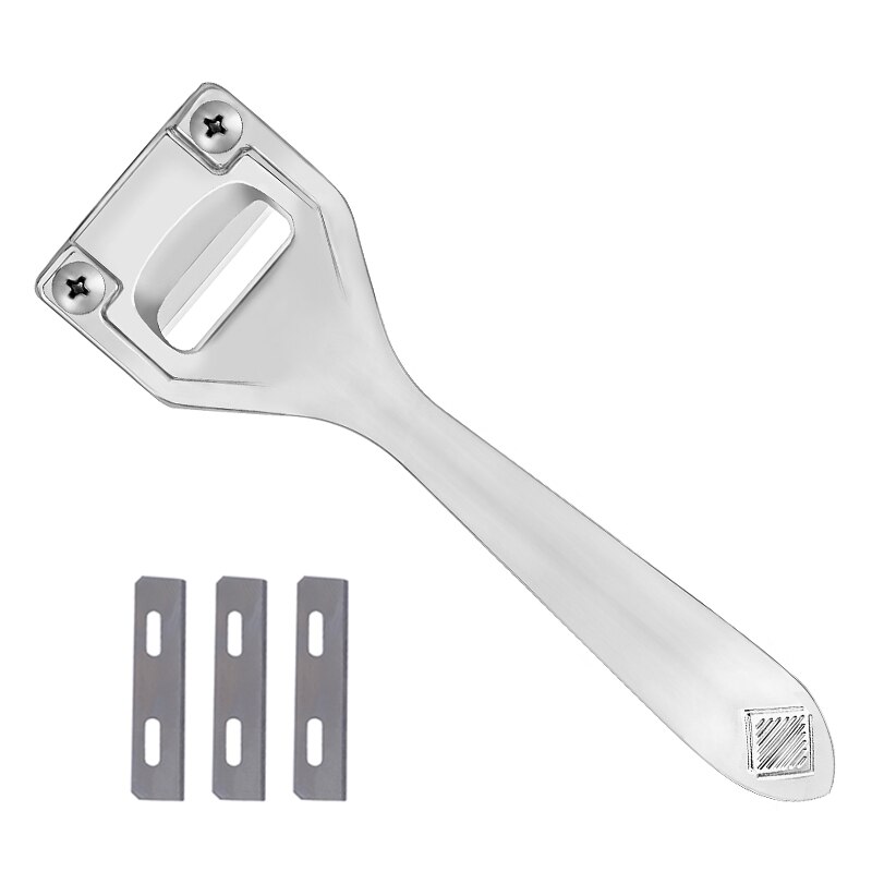 LMDZ Leather Thinning Craft Tool Edge Skiving Shovel Leather Knife Thinning Knives With Silvery Leather Tool blades