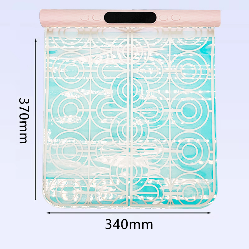 Scroll Style Convenient Microcurrents Wireless Foot Acupoint Massage Foot Pad Hand & Body Leg Buttocks Electric Massage Cushion