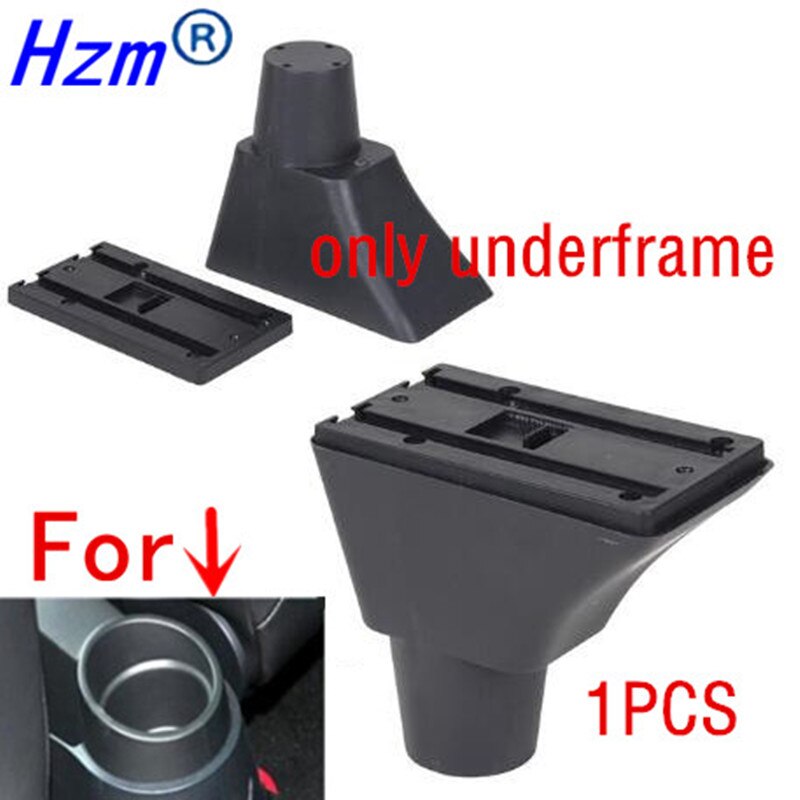 For Seat Ibiza Armrest Box Center console central Store content Storage box with cup holder products Arm Rest: only underframe