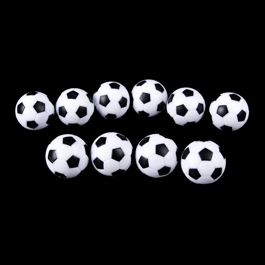 10 stk dia 32mm plast bordfodbold fodbold fodbold bold fodbold fodbold sport runde indendørs spil
