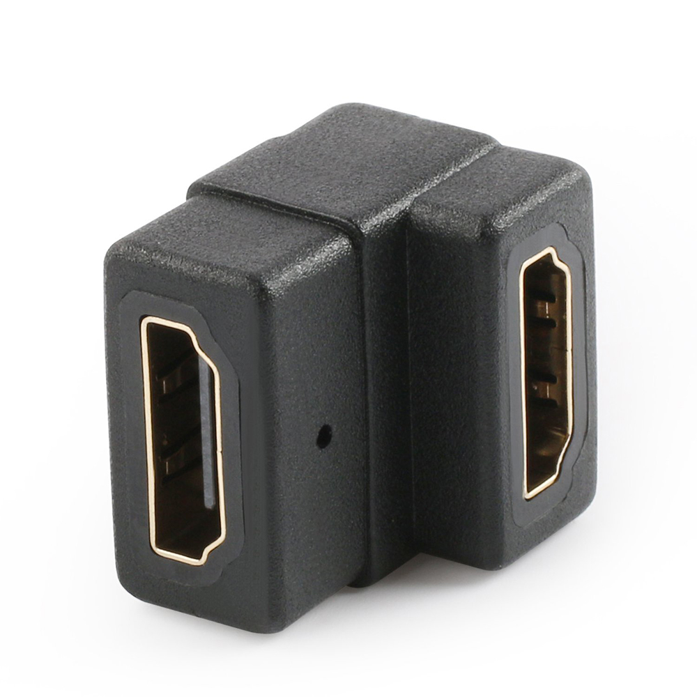 Rotera hdmi-adapter 90 270 grader rätvinklad hane till hona-omvandlare 4k hd-kontakt mini micro hdmi-kompatibel förlängare: Rosa / Bunt 2