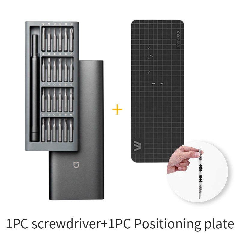 Oryginalny Xiaomi Mijia Wiha wkrętak 24 w 1 zestaw precyzyjnych wkrętaków magnetyczne bity Xiomi naprawa narzędzia dla inteligentnego domu: z plate