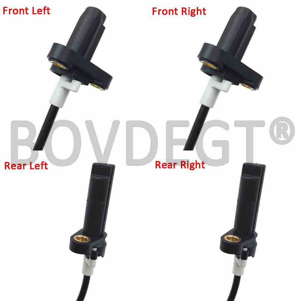 Front/Rear Left and Right 4pcs ABS Wheel Speed Sensor for BMW 5 E39 Touring E39 34521182159 34521182160