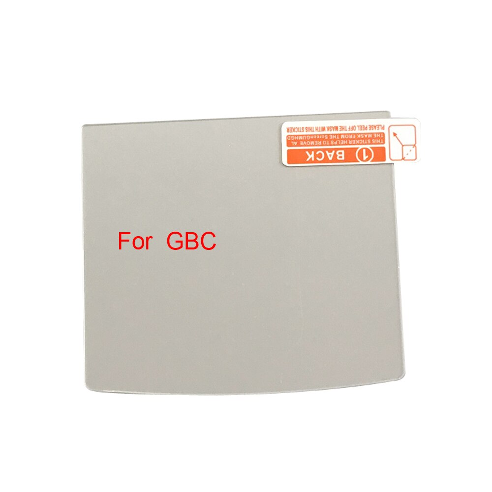 Protective Glass Screen lens film For GB GBA SP GBC GBP for NDSL NDSi NDS for SNK NEOGEO mini NGPC WSC Game&amp;Watch: For GBC